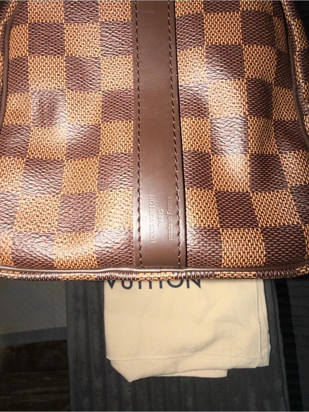 LOUIS VUITTON DAMIER EBÈNE SPEEDY BANDOULIÈRE 25 bag